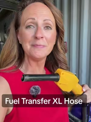 This fuel transfer pump works with DeWalt or Milwaukee batteries and has an auto-stop nozzle that makes filling up the mower easier. Battery sold separately. #FuelTransferPump #MowerLife #LawnCareTools #GarageTools #OutdoorEquipment 