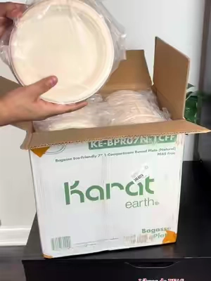 #Karat#Compost#Plates #platosdesechables