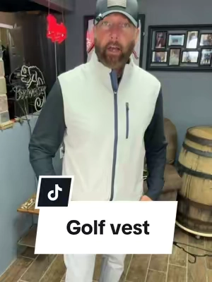 Men's lightweight softshell vest made with a polyester-spandex blend for comfortable 4-way stretch. Water-repellent, wind-resistant and quick-drying with a mock neck, chin guard, zippered chest pocket, two zip hand pockets and two interior pockets. Great for golf, hiking, hunting, travel, work or everyday fall layering. Easy to wear over a polo, button-down or hoodie when the temperature drops. A practical Black Friday or Christmas gift for him. #tiktokshopstockup #tiktokshopblackfridaysale #tiktokshopcybermonday #tiktokshopfalldealsforyou #tiktokshopcreatorpicks
