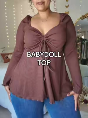 I'm wearing a size L for reference! #fallfashion #midsizefashion