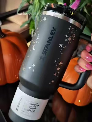 @Stanley 1913 limited Halloween collection is here 🪄 the Stardust ProTour tumbler is a showstopper #stanley1913 #stanley1913partner #halloweenfinds #halloween2026 #stanleytumbler 