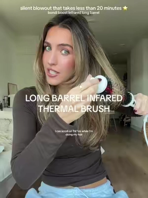a silent blowout that takes under 20 minutes. This Infared thermal brush has been such a game changer 