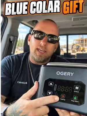 We ain’t eating cold lunches no more @ogery_landy #BlueCollarGift #HeatedLunchBox #WorkLunch #GiftForHim #TikTokShopFinds