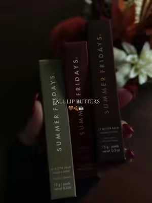 Cafe trio lip butters ☕️ #summerfridays #fallmakeup #lipbutter 