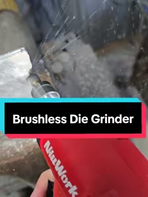This NiuWork 12V Cordless Brushless Right Angle Die Grinder hits up to 24,000 RPM with 4 speeds so you can slow down for control or open it up for weld cleanup, rust, and shaping. Compact 90° head for tight spots, plus 2 batteries to keep working. Pick the speed. Finish the job. If you need a die grinder that fits tight spaces and doesn’t run at one wild speed, this NiuWork is a solid shop add. Drop a 🔥 if you need this! Tap the orange cart 🛒 #DieGrinder #CordlessGrinder #NiuWork #Metalworking #GarageTools 