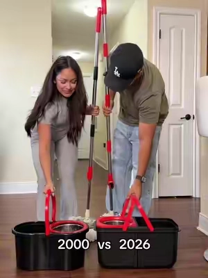 Finally an upgrade to a mop that we've been asking for 👏🏼🙌🏼 #mop#mopping#cleanfloors#CleanTok#cleaning  