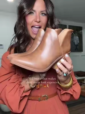 THE PERFECT neutral Fall boot 👏 TRUST!! SO easy to dress up or down and so good with EVERYTHING from denim to dresses!  Wearing the brown! 🤎  #fallshoes #tiktokshopfinds #fallboots #bootsforwomen #dressesforwomen 