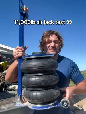 If you don’t have one of these air jacks you are messing up 🤦‍♂️ #carguy #truckguy #truckmeet #diymechanics #vevor 