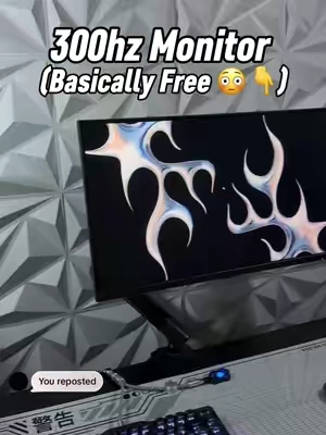 Gawfolk 300hz Monitor and 200hz Available 24.5inches 1080p 300hz Montiror #gamingmonitor #monitor #gawfolk #pcgaming #consolegaming 