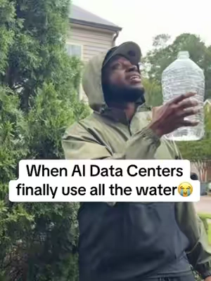 Collecting rain water because of AI is crazy 😭 #waterfilter #electricwaterfilter #waterpurifier #watersupply #datacenter 