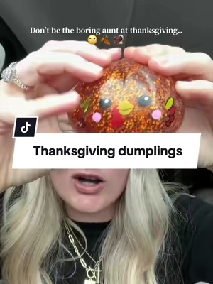 So many fall/ thanksgiving dumplings available now! Cool aunts get dumplings 😎 @JOYIN #thanksgiving #thanksgivingdumplings #falldumplings #sugartexturesquishy #squishy 