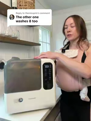 Replying to @themisspris The bottle washer that makes me wonder how I ever survived without it @Momcozy Official  #Momcozy #BottleWasher #NewbornMustHaves #MomHacks #BabyEssentials Momcozy Deep Clean Bottle Washer, baby bottle washer, bottle sterilizer, bottle dryer, baby bottle cleaner, newborn essentials, breastfeeding essentials, mom hacks, baby registry must haves, Momcozy bottle washer