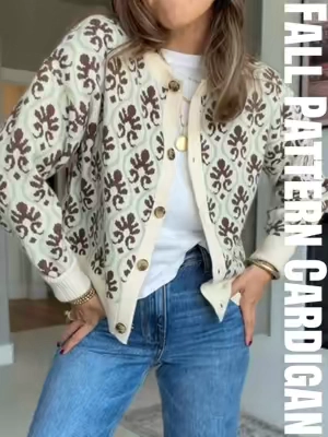 🍂🤎🧸🧋🍁 #fallcardigan #fallstyle #cardigan #thanksgivingoutfit #fashionover40 