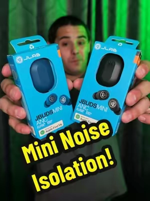 The all New jlab jbuds mini anc! Finally Affordable! #earbuds #audio #headphones #jlab #tiktokshopstockup 