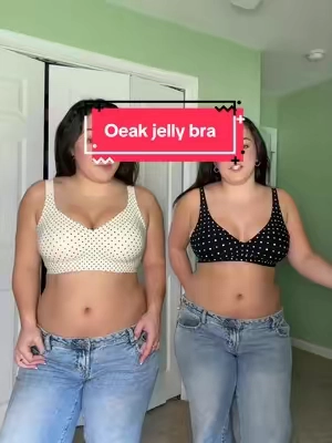 The change needed for a heavy bust #jellybra #oeak 