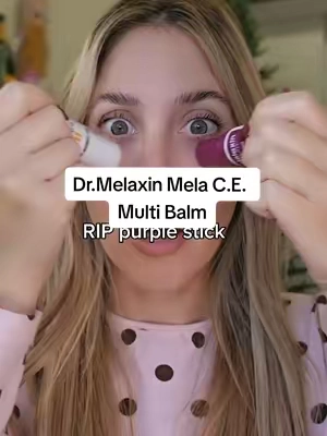 RIP old purple stick #tiktokshopstockup #tiktokshopfalldealsforyou #drmelaxinmultibalm #undereyebags #undereyecircles 