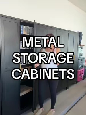 worth. every. penny. 🤤😍 #garagestorage #organization #clutter #cabinets #metalcabinets 