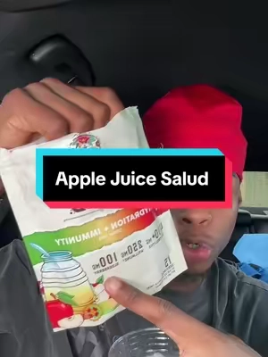 This Is My Favorite & It works well🔥 #applejuice #drinks #healthyalternatives #tastesalud #electrolytes  @Taste Salud 
