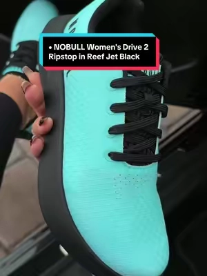 NOBULL Women's Drive 2 Ripstop in Reef Jet Black ##nobull##sneakerhead##gymsneakers##walkingshoes##TikTokShopFallDealsForYou