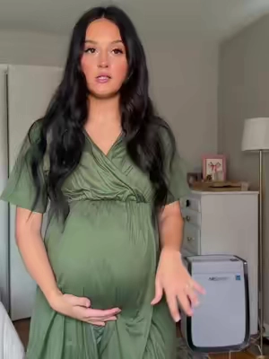 LOVED IT DURING MY LABOR!!! #pregnancy #labor #laborgown #pregnant 