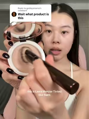 Replying to @gobbysmama laura mercier tinted blur balm in shade 1