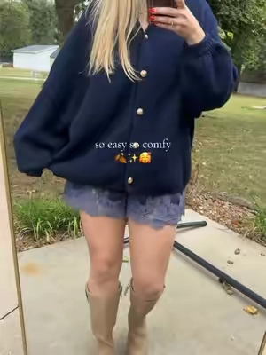 Easiest fall outfit I’ve ever put on! #falloutfit #fallfashion 