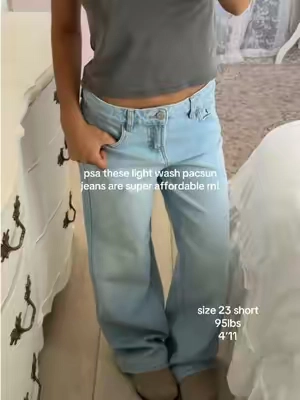literally under 20 rn! 🤍✨ #lowrisebaggyjeans #pacsunjeans #womensfashion #tiktokshopblackfriday #tiktokshopcybermonday 