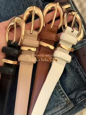 Replying to @lili the belts are from tiktok shop! 🤎🧸 (jasgood) i love these belts sm, i have all the colors and they’re so perfect for fall!! 🫶🏻🍂 