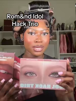 The ultimate eye hack in ONE kit 😍✨ The rom&nd Idol Hack Trio Pack has everything you need to create the cutest eye looks, from soft everyday glam to a full romantic moment 💕👀 @Rom&nd US  #romand #RomandIdolHackTrio #KoreanMakeup #KBeauty #TikTokShopStockUp