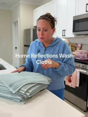 A big nice set is always needed #washcloth #bathroomtowels #bathroomrefresh #qvc