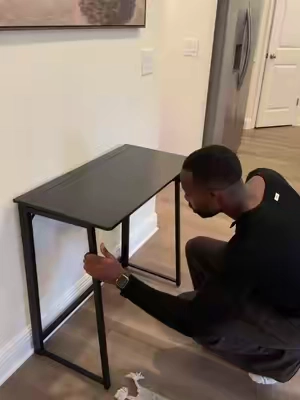 This desk is so portable and easy to store away #tiktokshopstockup #tiktokshopfalldealsforyou 