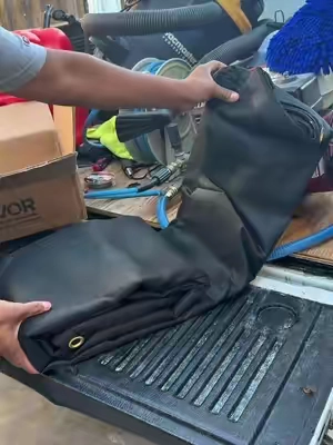 Malla para troca para Traila camiones maya para cubrir todos cosa que está al lado en la caja de troca #maya #buenos #baratos #en #TikTok 