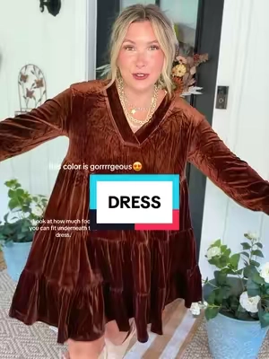 The prettiest dress for fall 😍 #fashion #fyp #fypシ #ttshop #tiktokshopfinds 