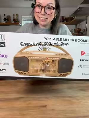 When nostalgia meets modern day…I got this for my husband but honestly I want one too!  #giftsforhim #boombox #altec #qvc #qvcloyaltyprogram 