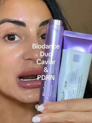 Este dúo es el que mejor me a hidratado la piel durante todo el día!! @Biodance Store US  #biodance #pdrn #caviar #koreanskincare #tiktokshopstockup 