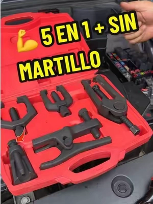 Kit 5 en 1 de servicio y extracción de separadores para tren delantero de trabajo pesado, separador de rótulas.⚙️🧰👨‍🔧 #MecanicaAutomotriz #Suspension #TallerMecanico #HerramientasAutomotriz #OrionMotorTech