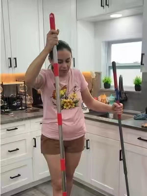 360° Spin Mop and Bucket Set for Floor Cleaning, 61in Adjustable Handle, 3 Microfiber Replacement Heads, Bucket & Brush, Shop Floors Spin Mopping Supplies#mop #cleaning 