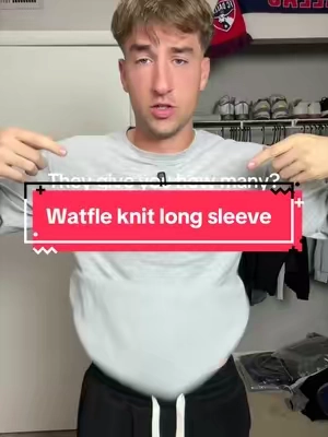 Such a steal #waffleknit #longsleeve #cotton 
