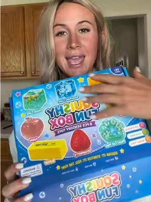 I love messing with them myself! #squishytoy #toddlertoys #kidstoys #MomsofTikTok #grandparentsoftiktok 
