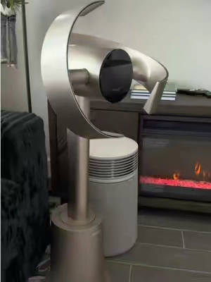The most futuristic fan I’ve ever owned🔥✅ #fan #bladelessfan #dreame #smartfan #homeessentials 