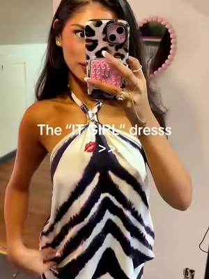 And it’s so cheap!! 💋✨ #itgirl #zebraprint #minidress #goingoutdress 