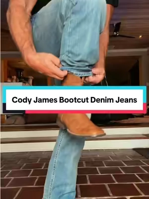 These Cody James Bootcut Denim Jeans bring together that classic western look with an everyday fit that works with boots, sneakers, tees, polos, or button-downs. If you’re looking for men’s bootcut jeans that are easy to style without trying too hard, these deserve a look. #mensjeans #bootcutjeans #cowboystyle #mensstyle #mensfashion 
