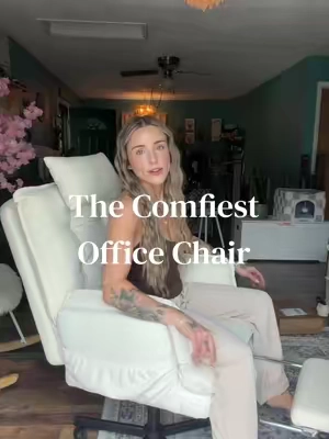 The perfect office chair ✨ #officechair #chair #crisscrosschair #tiktokshopcreatorpicks 