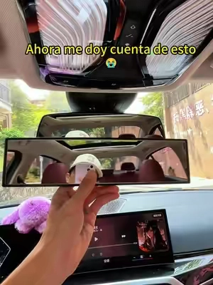¡Este espejo retrovisor con eliminación de punto ciego es imprescindible para cualquier coche! Conduce con mayor seguridad ampliando tu campo de visión. No se necesitan herramientas; simplemente instálalo directamente sobre tu espejo retrovisor actual. #TikTokshopbacktoschool #tiktokmademebuyit #blindspotmirror #caraccessories #rearviewmirror