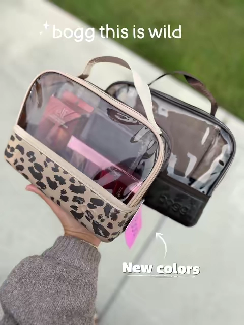 New wild prints in the bogg n ends cosmetic bag! #boggnends #boggcosmeticbag #cosmeticbag 