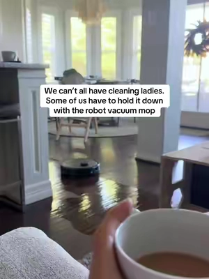 MY ROBOT VACUUM MOP IS ON HUGE SALE TODAY!! RUN!!! I am not kidding my house has never been cleaner with less maintenance. I run this thing SEVERAL times before I have to empty the tank. I feel like a house cleaner has just left every morning when I wake up and have freshly mopped and vacuumed floors 😩🙌🏻🙌🏻🙌🏻 #tiktokshopstockup #momhack #roborock #cleaninghacks #vacuummop 