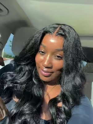 @Luvmehair definitely got a customer for life with this unit right here. This kinky texture hair is so GORGEOUS. #luvmehair #luvmehairreview #gluelesswigs #gluelesswig #kinkystraightwig 