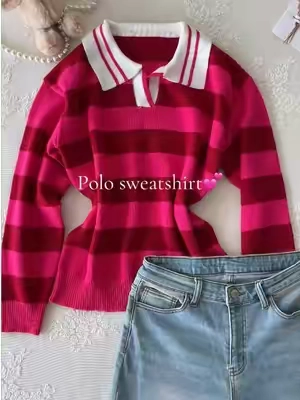 The sweater polo that looks expensive but feels SO soft 🍂🎀 # Easy, polished & perfect for fall. Adding this one to my rotation ASAP #fallfashioninspo #sweater #spotlight #tiktokmademebuyit 