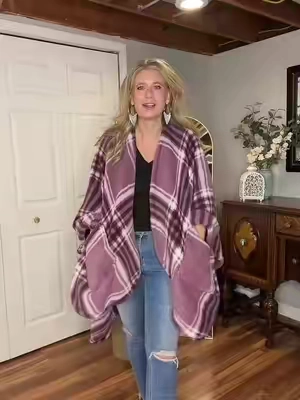 Don’t crank up the heat… get cozy instead! ☁️ This Berkshire wearable blanket is thick, double-sided, SO soft & warm 🙌 Perfect for staying comfy through those chilly fall & winter nights! 🍂❄️ #wearableblanket #blanket #berkshire #gifting @QVC, Inc #qvcloyaltyprogram