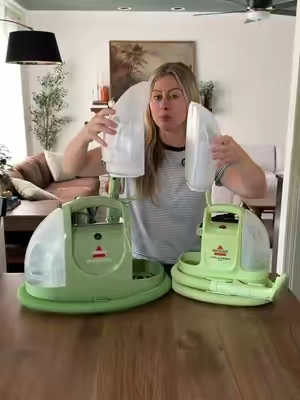 Make sure you watch this before buying! #bisselllittlegreen #bisselllittlegreenmachine #upholsterycleaning #carcleaning #bissellclean 